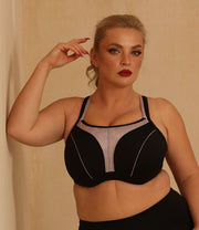 Reggiseno Sportivo Con Ferretti Taglie Forti con Coppe Traspiranti - Krisline POPI