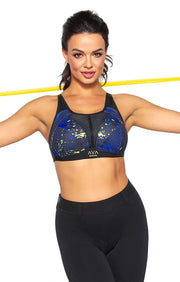 Reggiseno Sportivo Plus Size Con Rinforzo e Ferretti - AVA Active Naomi