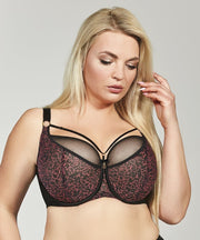 Reggiseno Taglie Forti Con Coppe Morbide e Pizzo - Krisline NOEMI