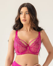 Reggiseno Taglie Forti con Coppe Morbide Intere - KRISLINE BLUSH