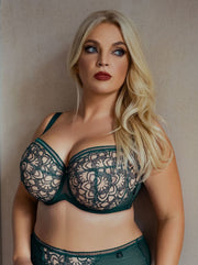 Reggiseno Taglie Forti con Coppe Morbide Intere per Seno Grande - KRISLINE ESSENCE