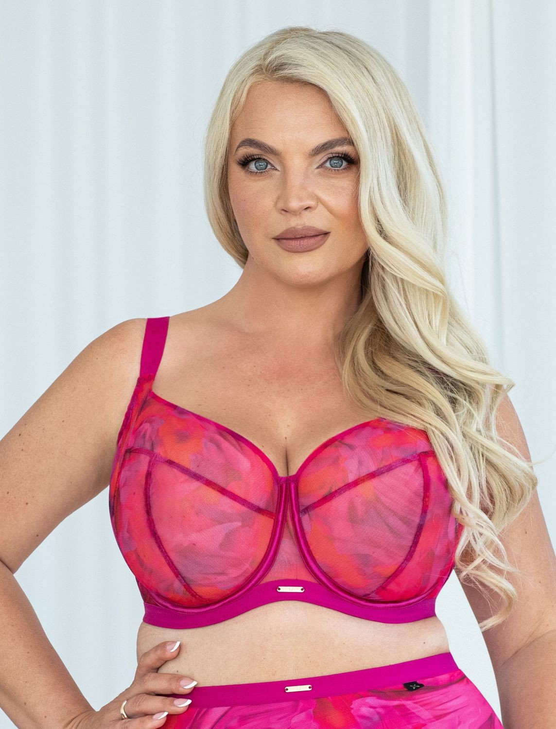 Kris Line Rosabella Soft Full Cup – Reggiseno Coppa Piena con Side Support