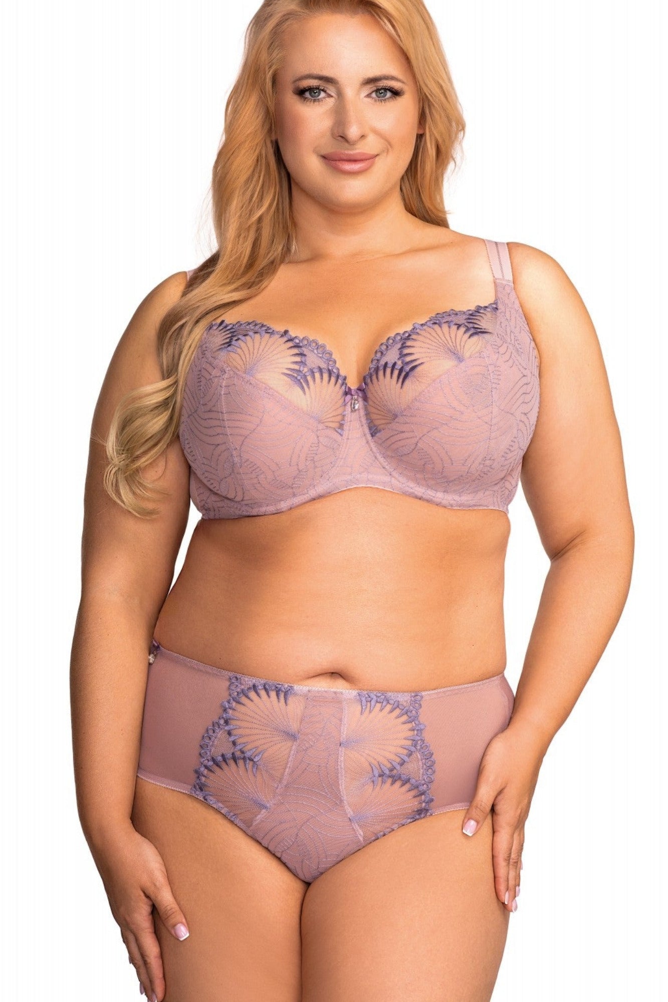 Reggiseno Coppa Morbida Intera In Tulle e Pizzo - NESSA SELENA