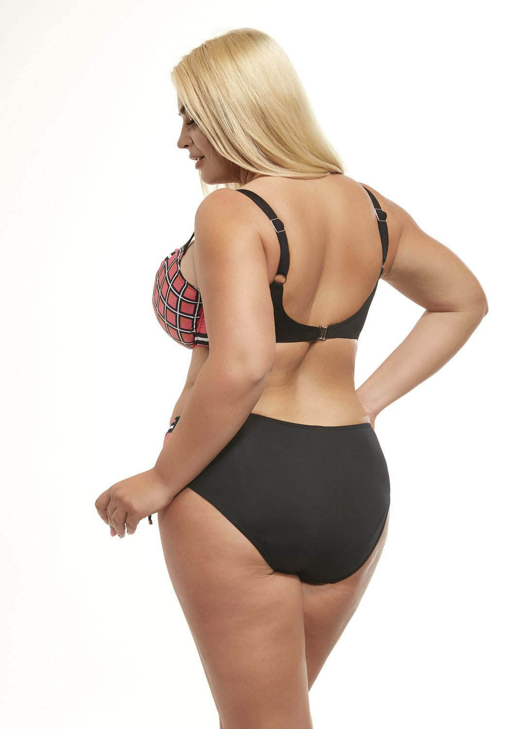 Slip Bikini Costume Da Bagno Taglie Forti Vita Alta con Coulisse - Krisline TANZANIA