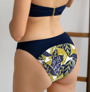 Slip classico vita media con fantasia floreale - krisline PAROS