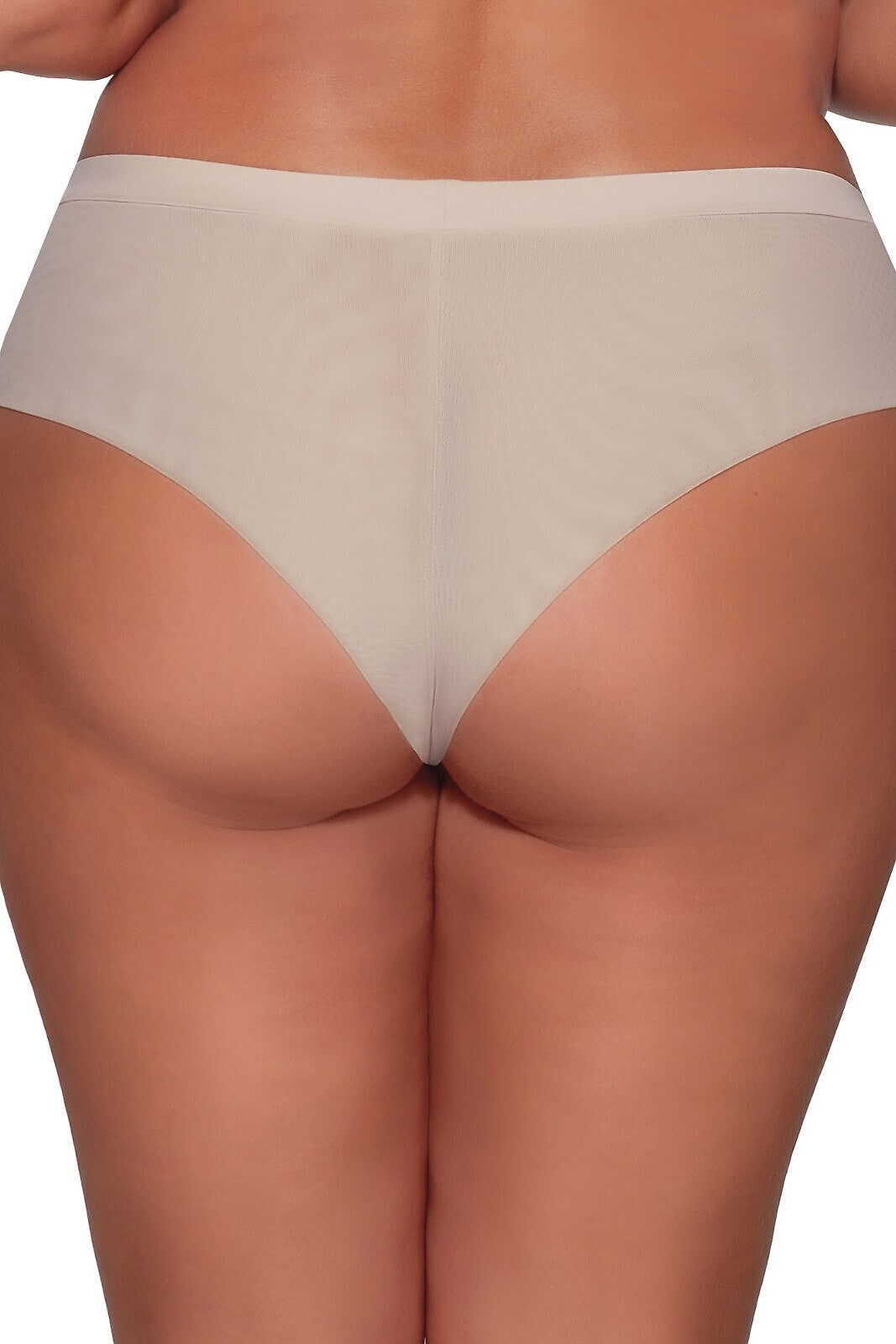 Slip Donna Plus Size con Taglio Brasiliana a Vita Media - Ava 2082