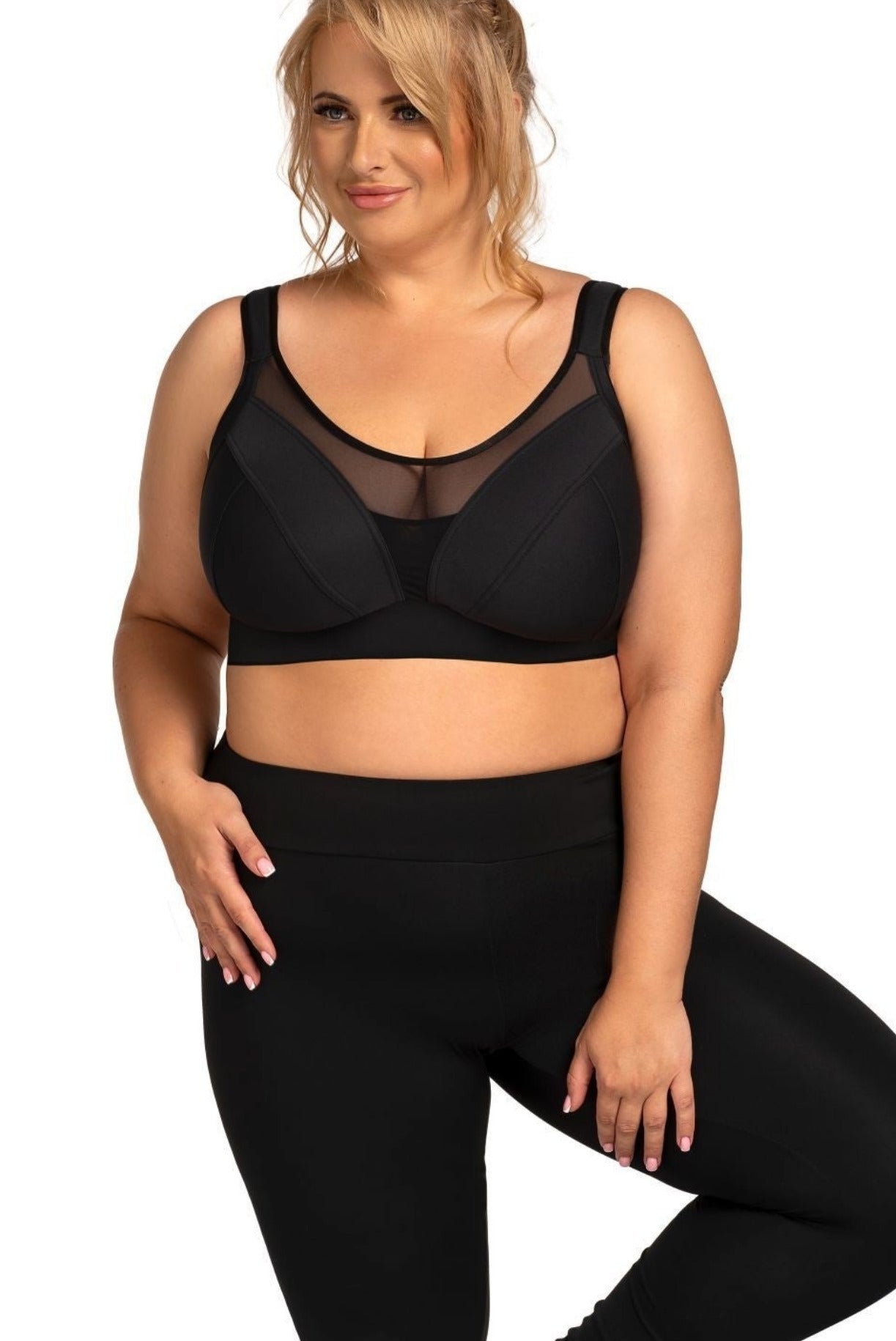 Reggiseno Nessa Sport Senza Ferretto- Nero