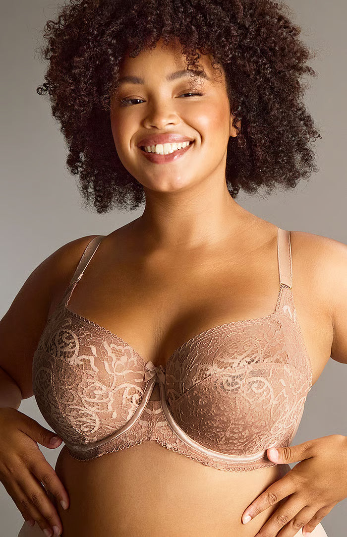 Sculptresse Estel Reggiseno Coppa Intera Pizzo Honey