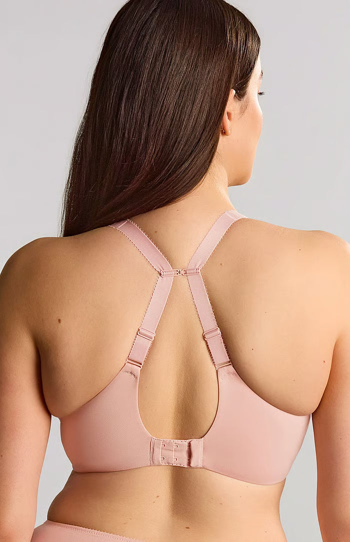 Sculptresse Roxie – Reggiseno Plunge in Pizzo Misty Rose